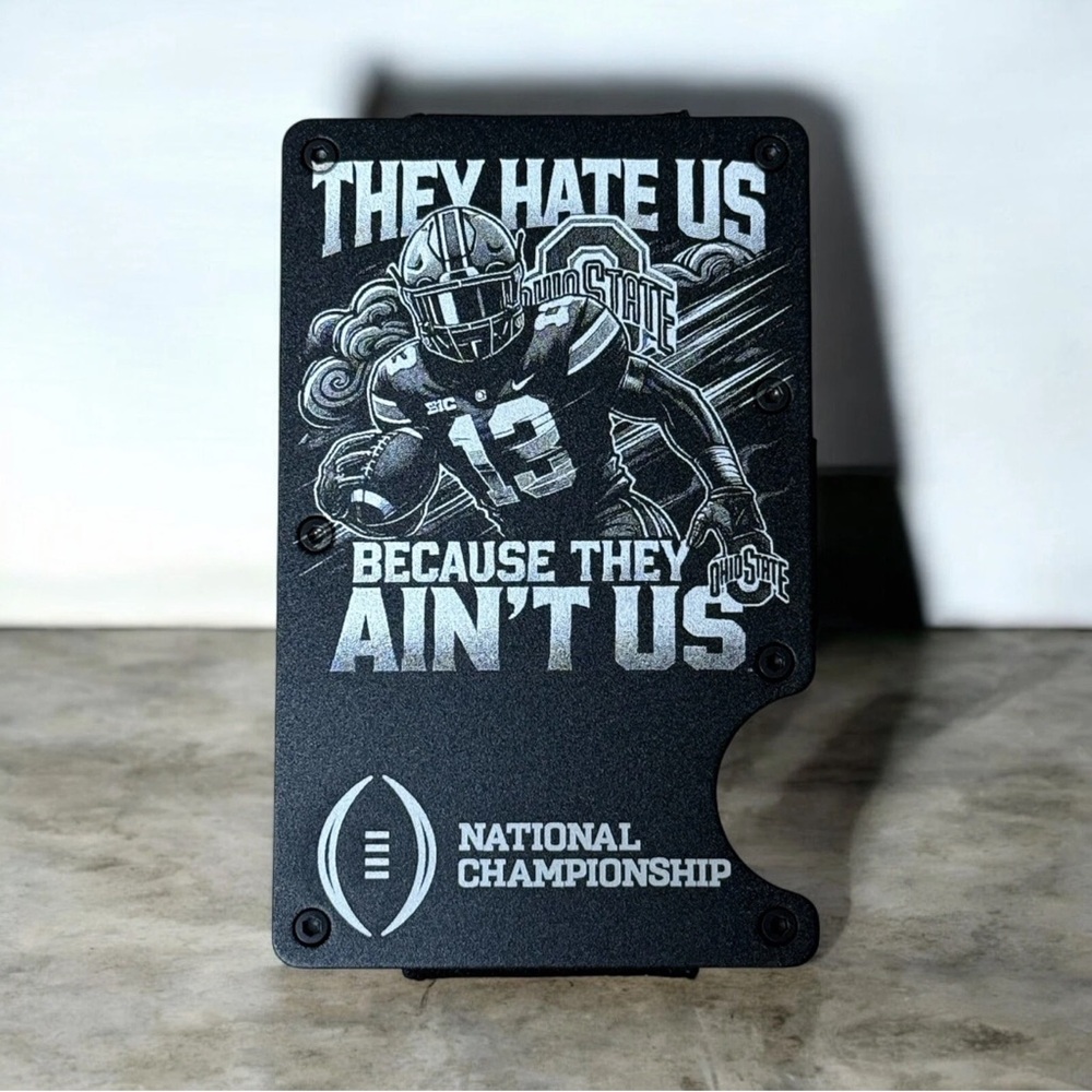 Black National Championship‎ Money Clip